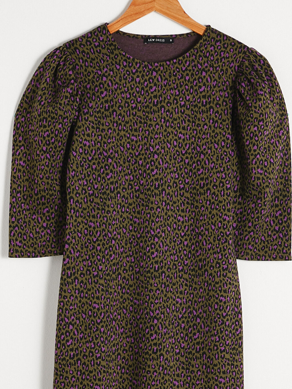 Leopard Patterned Dress -0WGL21Z8-H0E