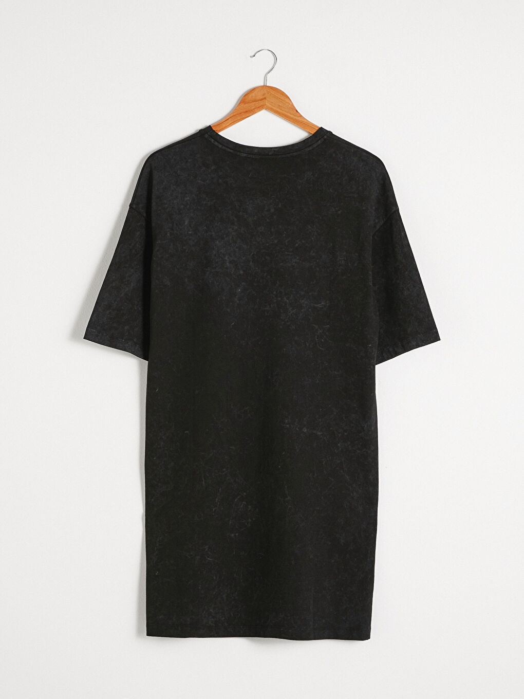 Robe Basique en Coton pour Femmes à Col Rond et Manches Courtes-8