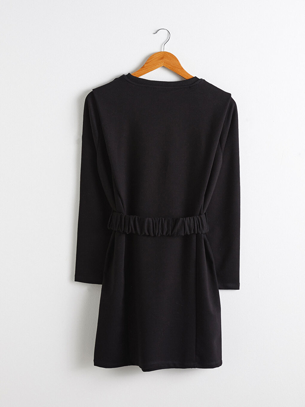 Gürteltes Kurzes Kleid-1