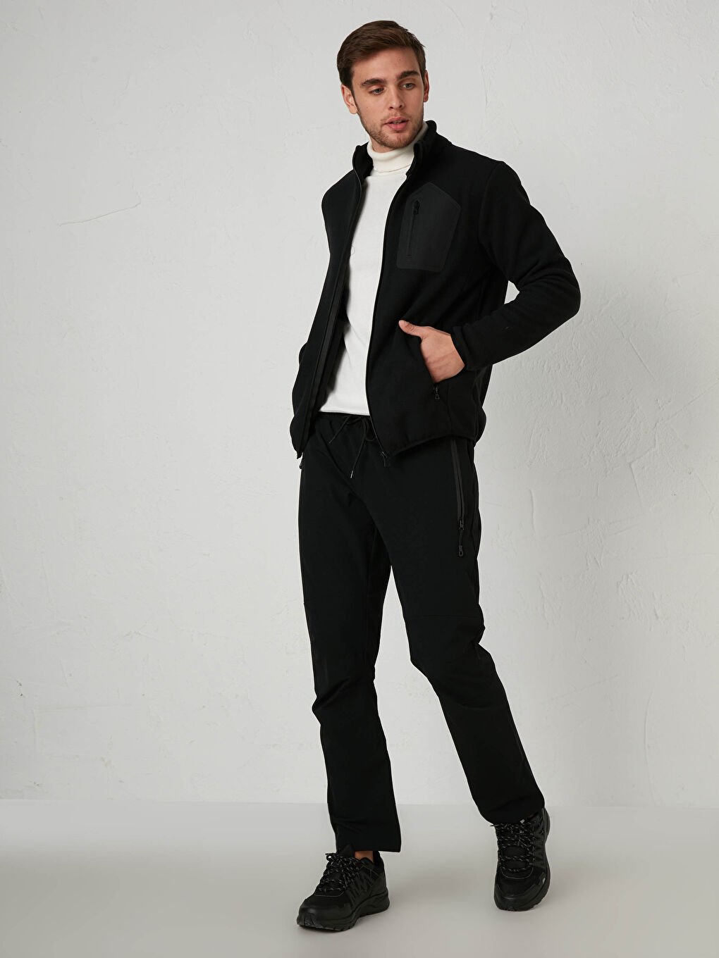 Свитшот На Молнии С Воротником-стойкой-6