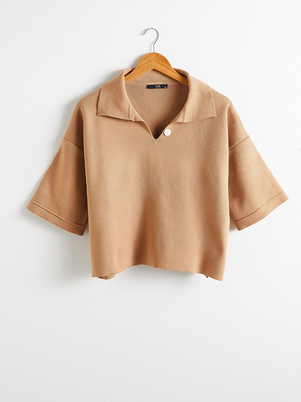 Short Sleeve Tricot Jumper