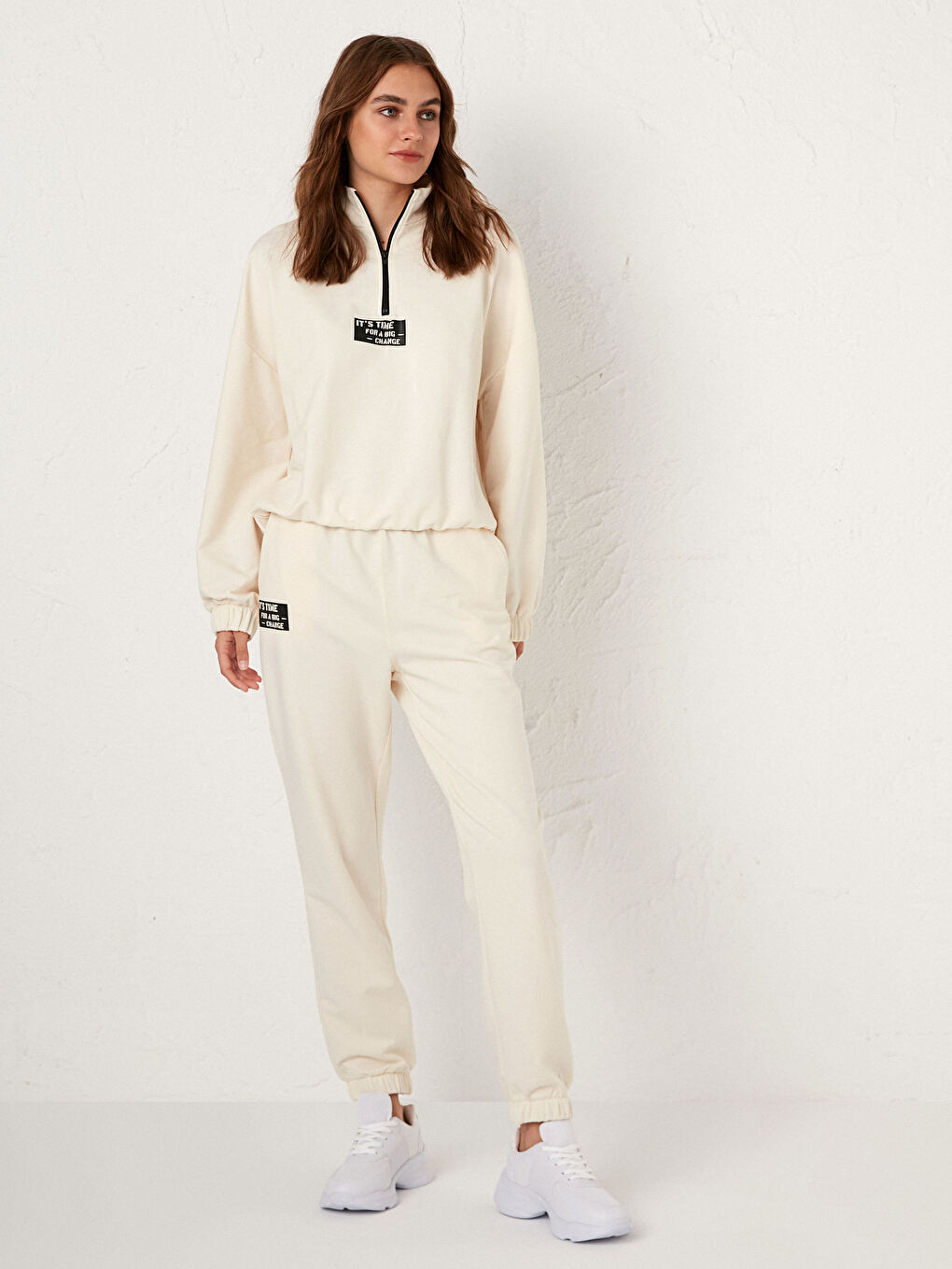 Zip-Down Bomber Sweatshirt-4