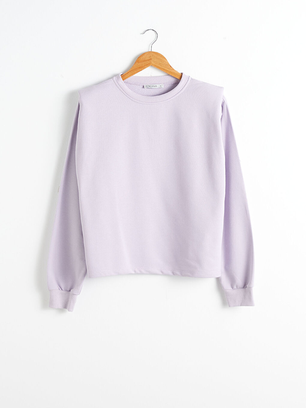 Crew Neck Lightweight Sweatshirt-6