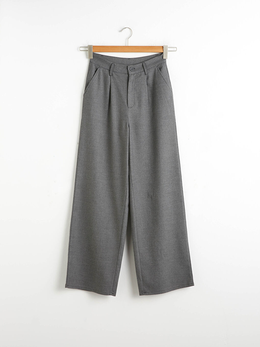 Pantalon Évasé Longueur Cheville-4