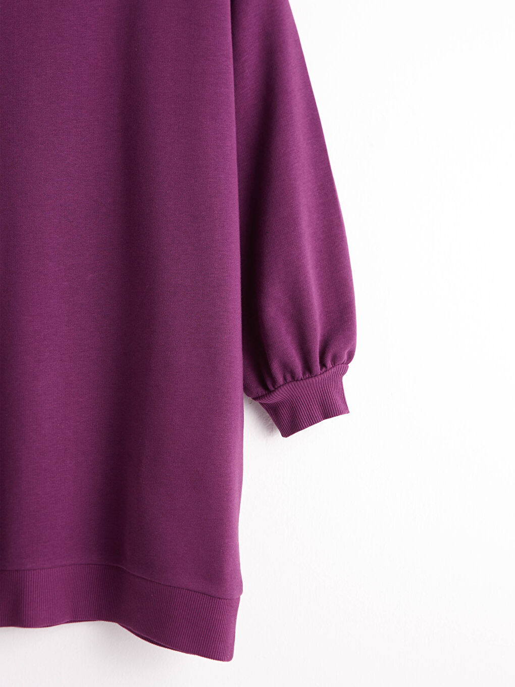 Однотонный Свитшот Оверсайз-6