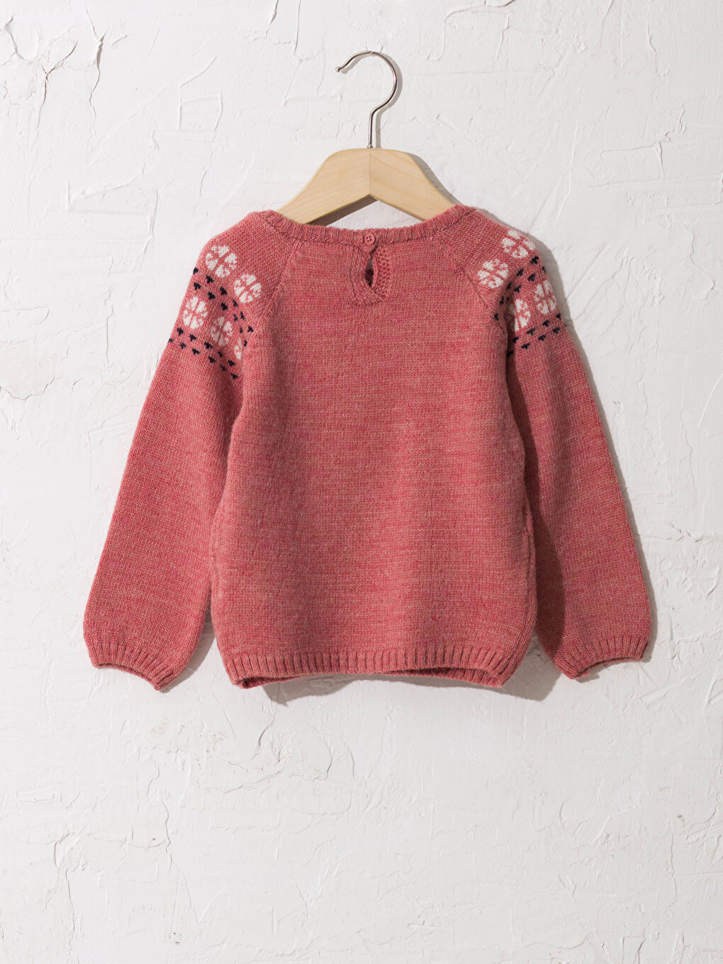 Джемпер из трикотажа для малышки девочки-1