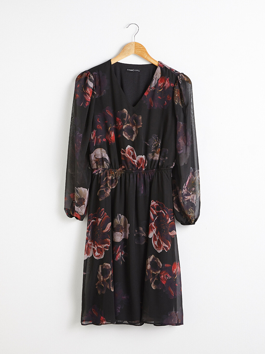 Floral Chiffon Dress-6