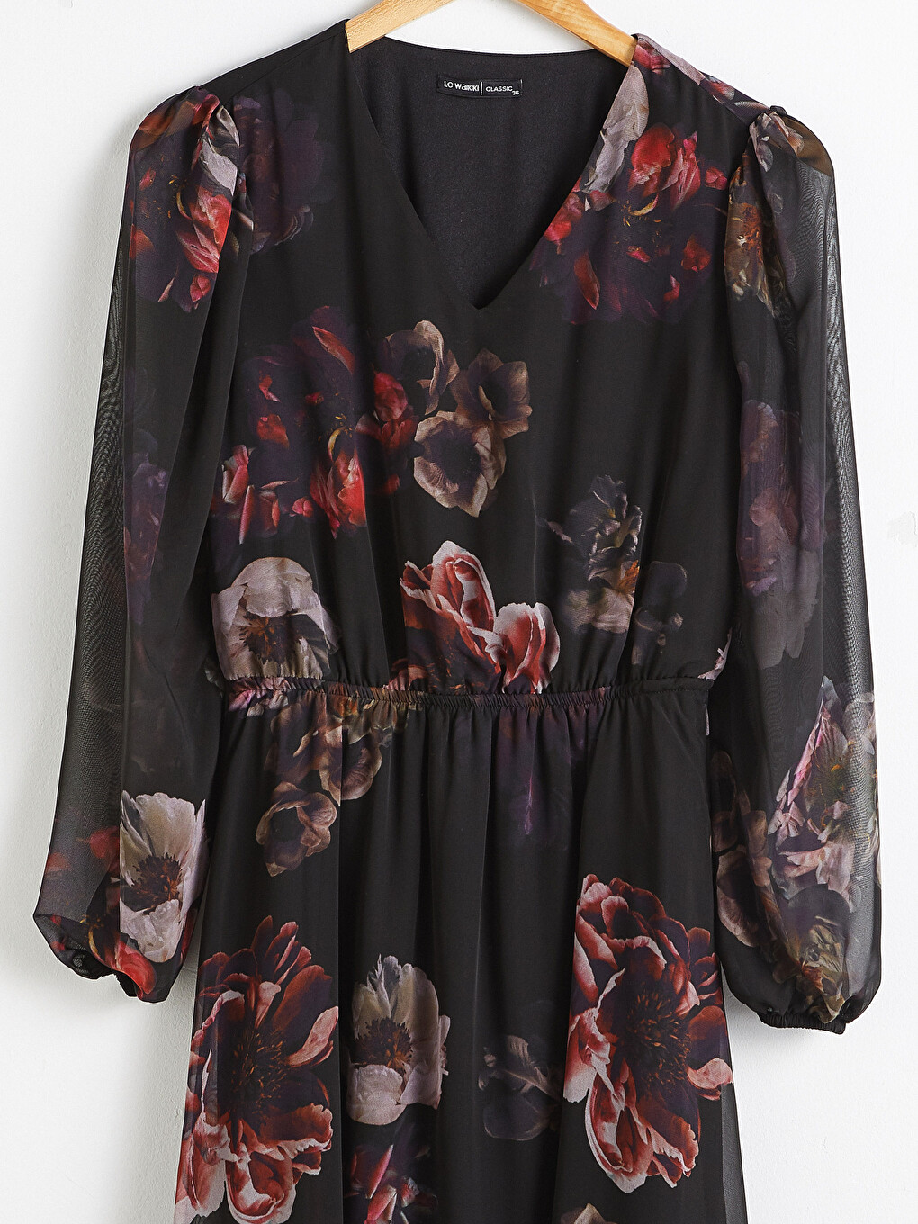 Floral Chiffon Dress-8