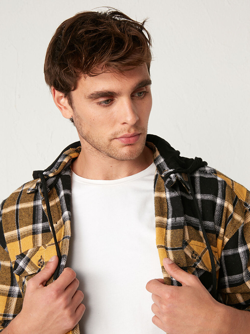 Surchemise JAUNE Homme-1