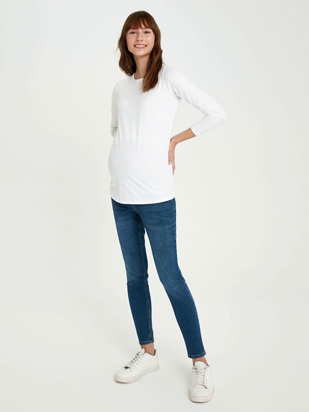 Mercury Skinny Maternity Jean Pants-1