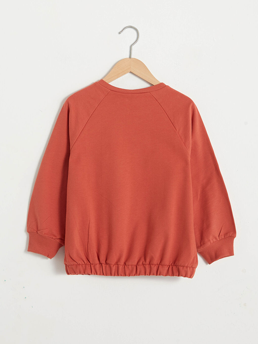 Kahverengi Kız Çocuk Bambi Baskılı Sweatshirt Anne Kız Kombini-1