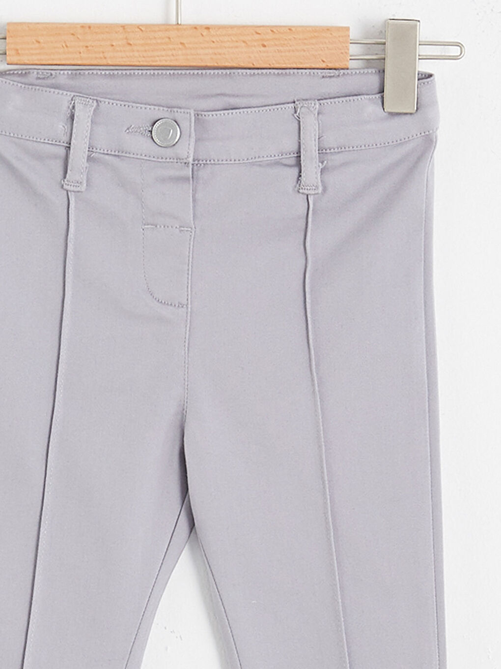 Gri Kız Bebek Pantolon-3