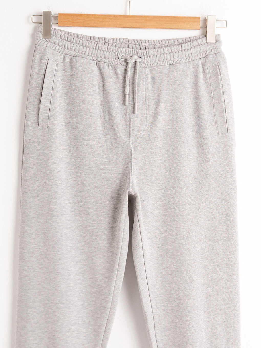 Gri Standart Kalıp Jogger Eşofman Altı-5