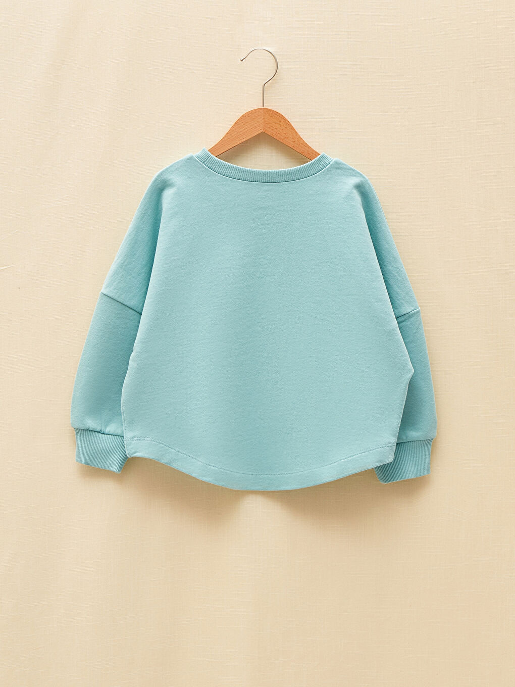 LCW Kids Pastel Yeşil Kız Çocuk Sweatshirt ve Eşofman Altı - 2