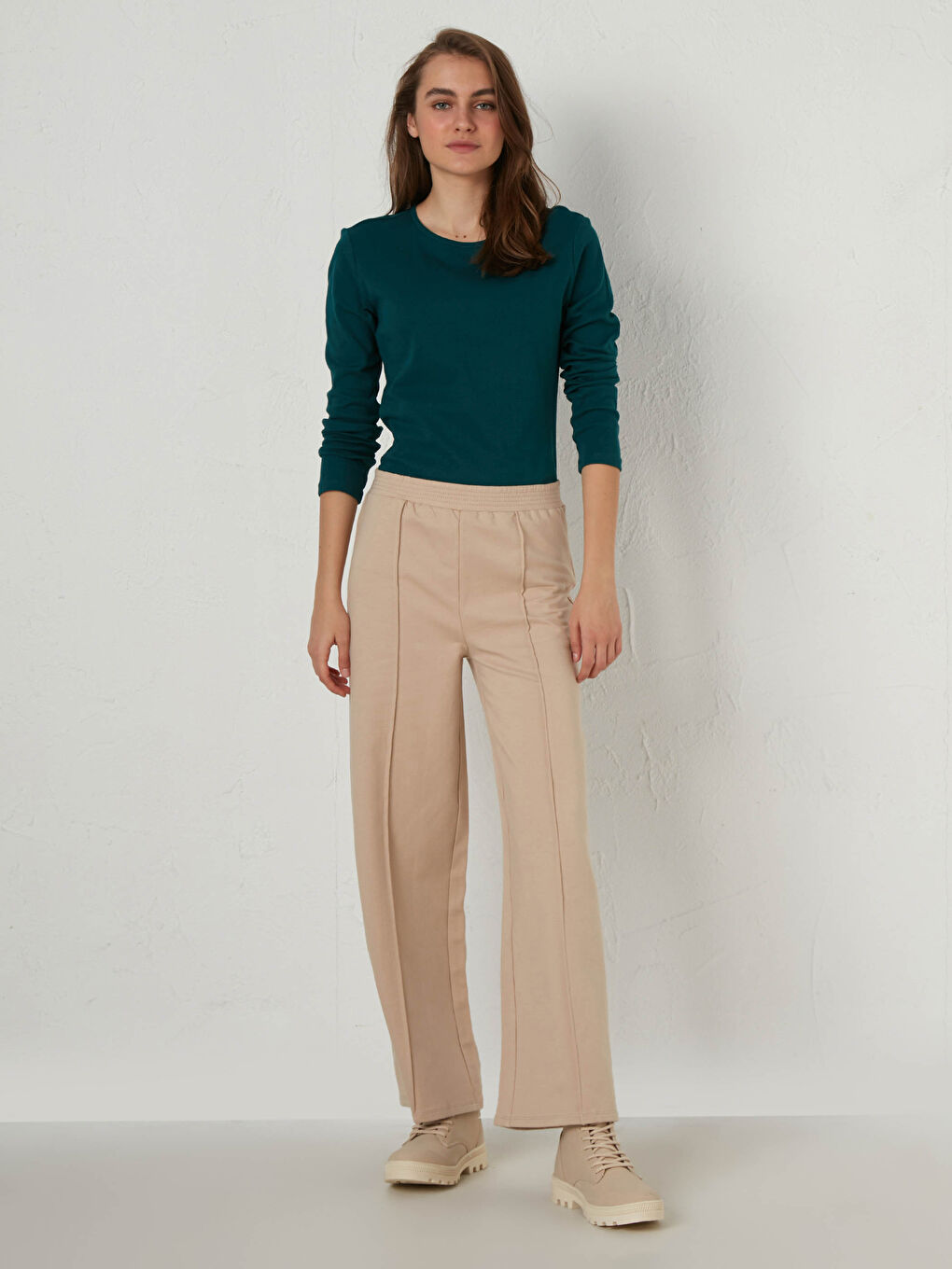 Wide Leg Tracksuit Bottom