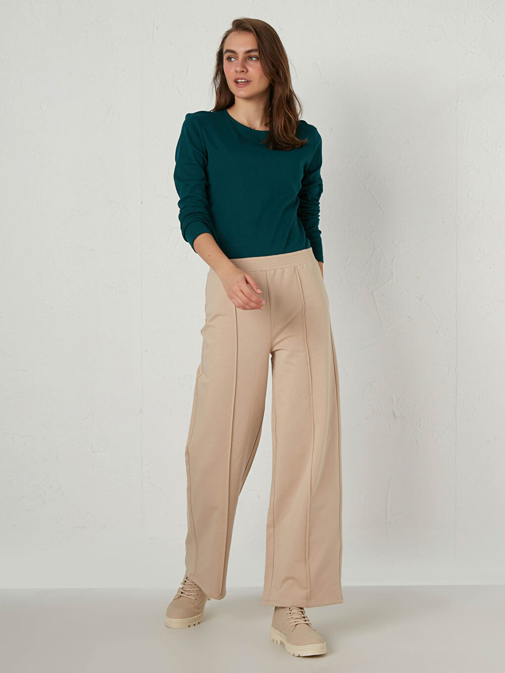 Wide Leg Tracksuit Bottom-1