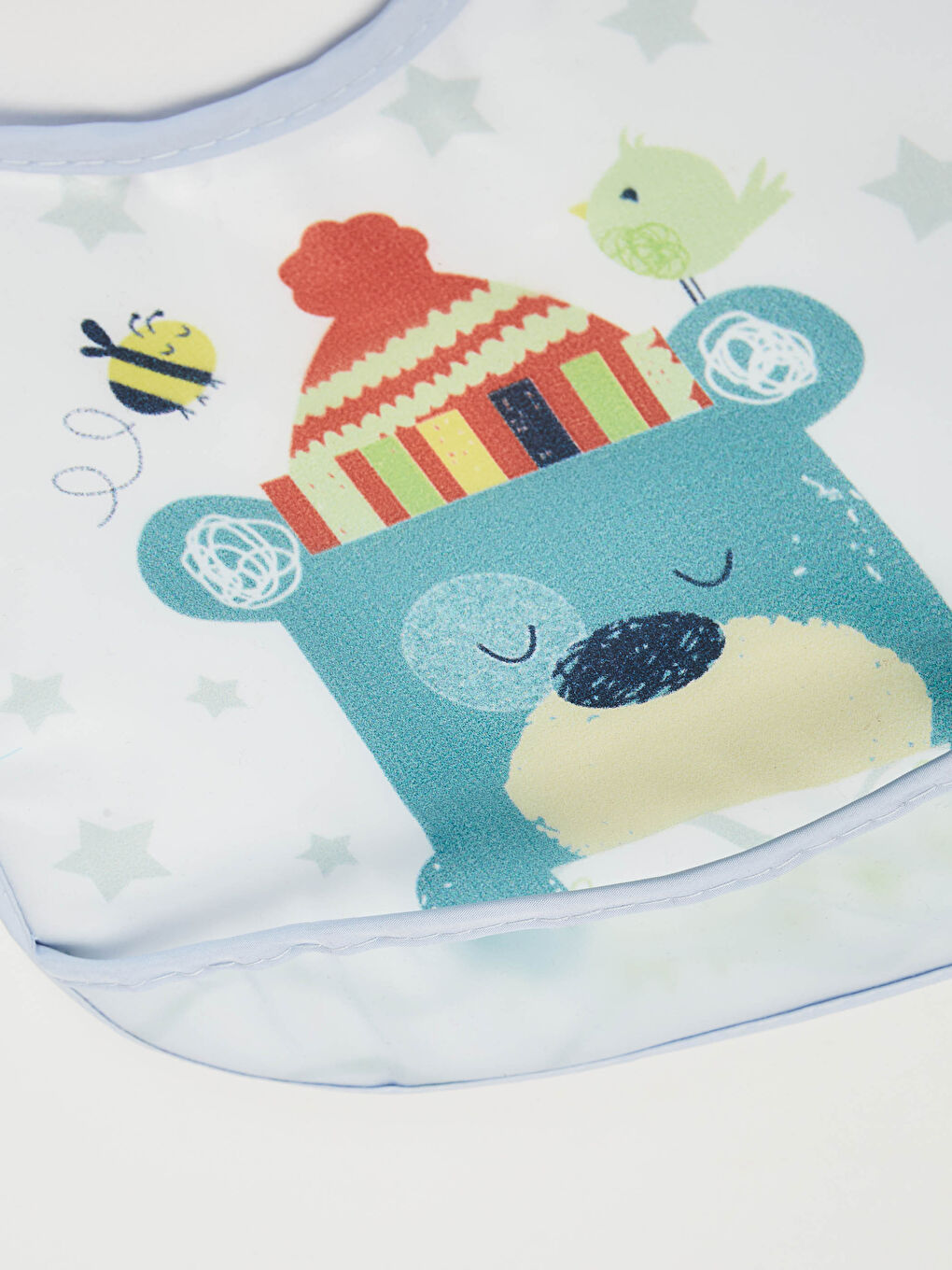 مريلة أطفال ولادي مطبوعة قابلة للغسل-2