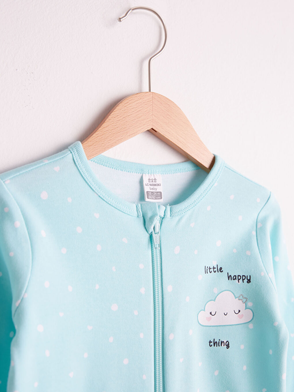 Baby Girl's Zip- Down Jumpsuit-6