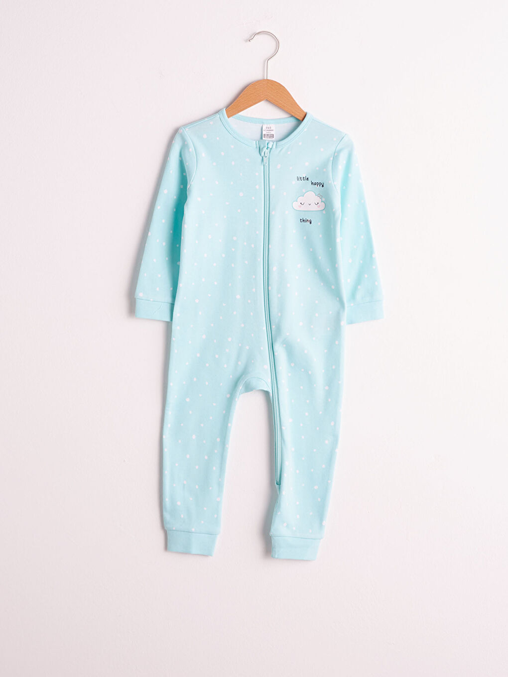 Baby Girl's Zip- Down Jumpsuit-2