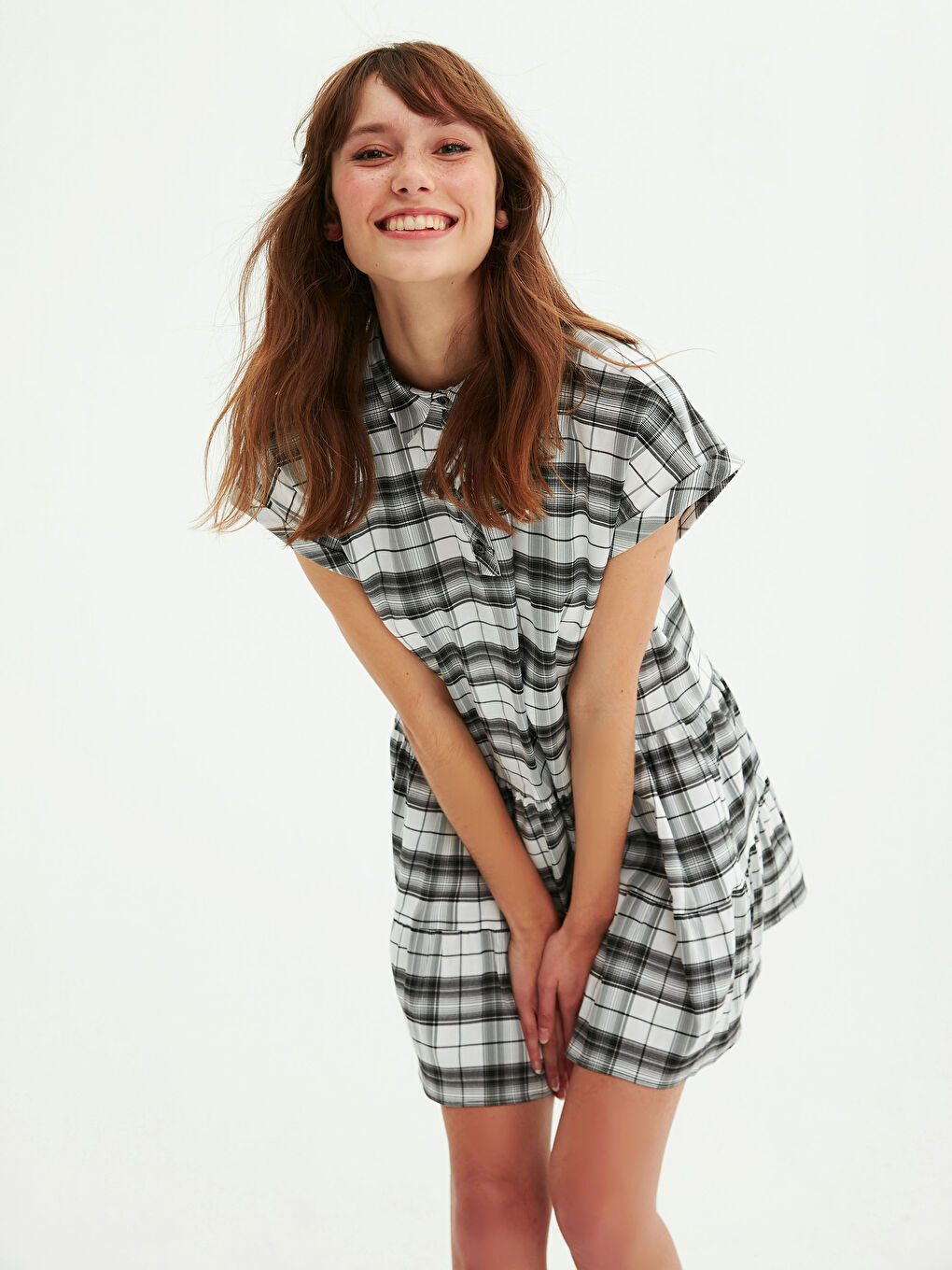 LCW Limited Hemdkragen Kurzarm Kleid für Damen -0WGU12Z8-LKX