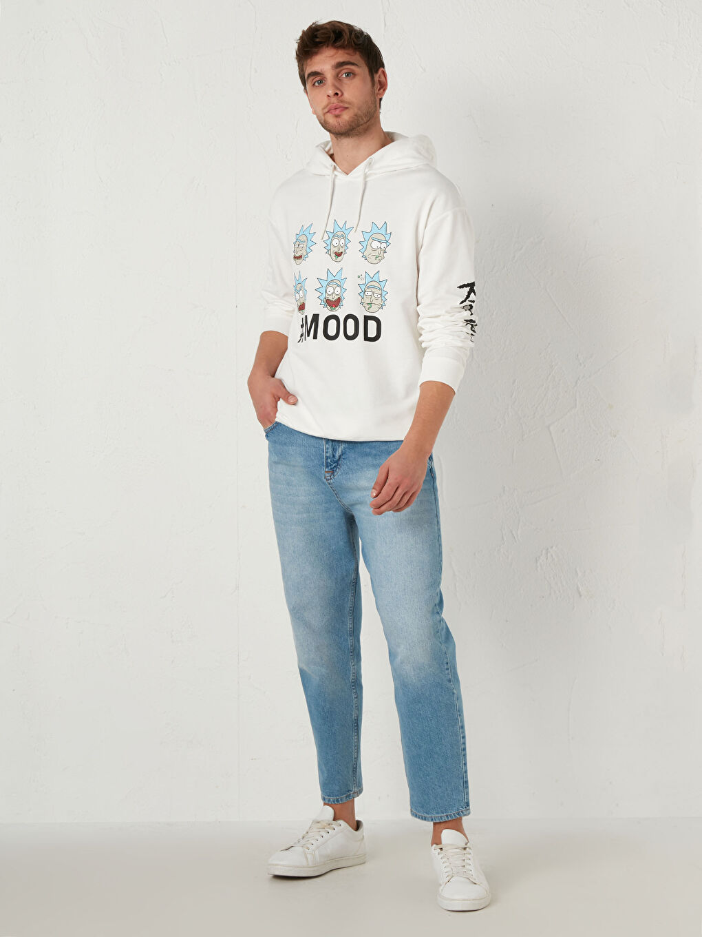 Свитшот с принтом Рик и Морти-3