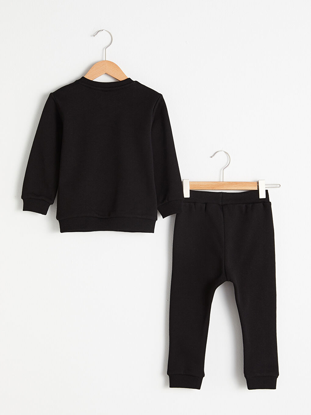 Siyah Erkek Bebek Star Wars Baskılı Takım 2'li-1