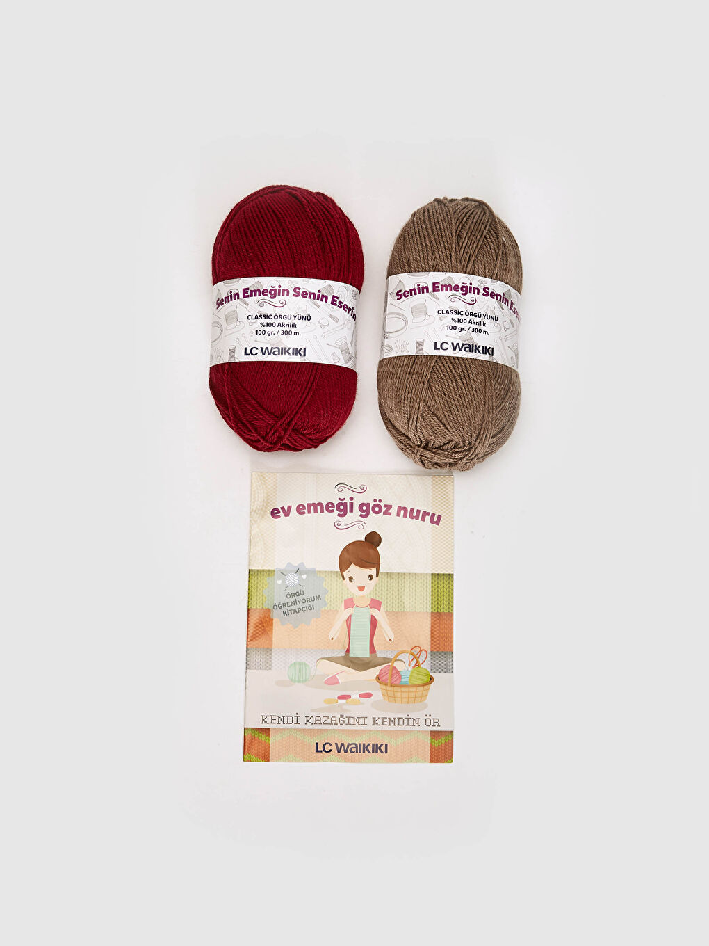 Karışık El Örgüsü Seti-3