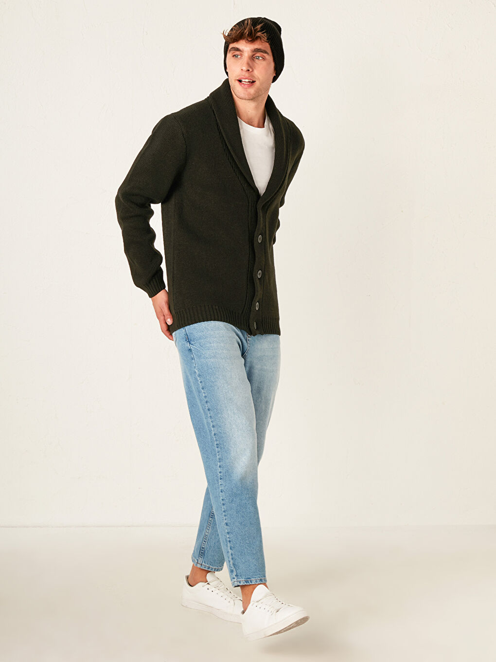 XSIDE Schalkragen Herren Strickjacke -0WHB16Z8-CVL