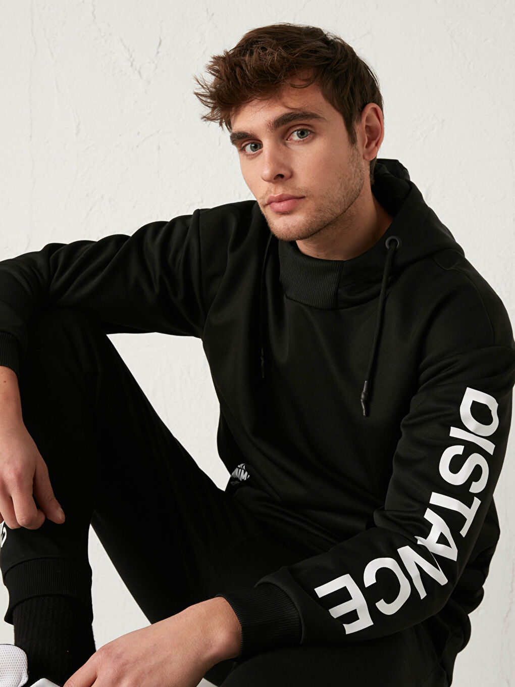 Siyah Oversize Hoodie-2