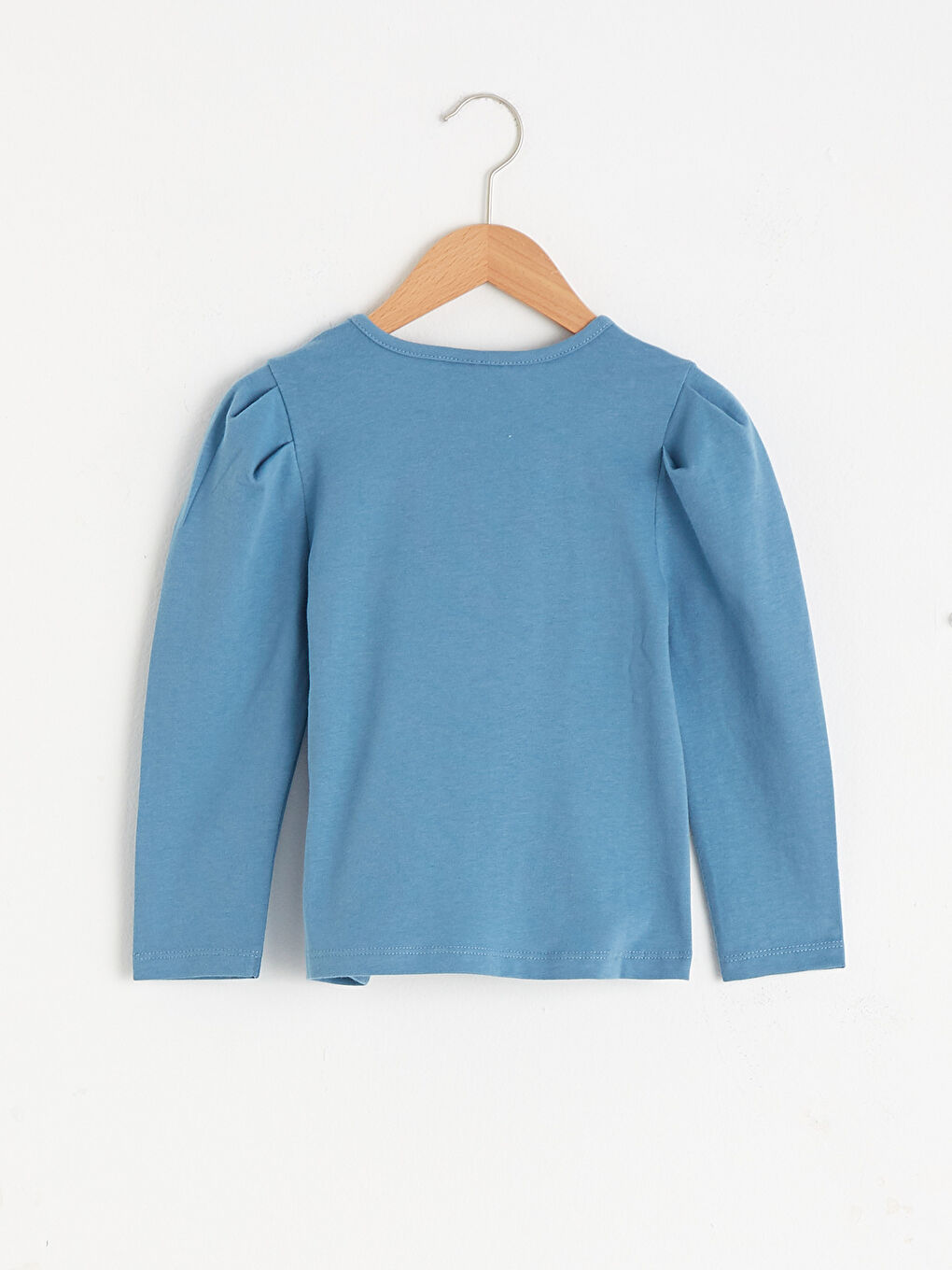 Памучна Основна Тениска за Момиче-1