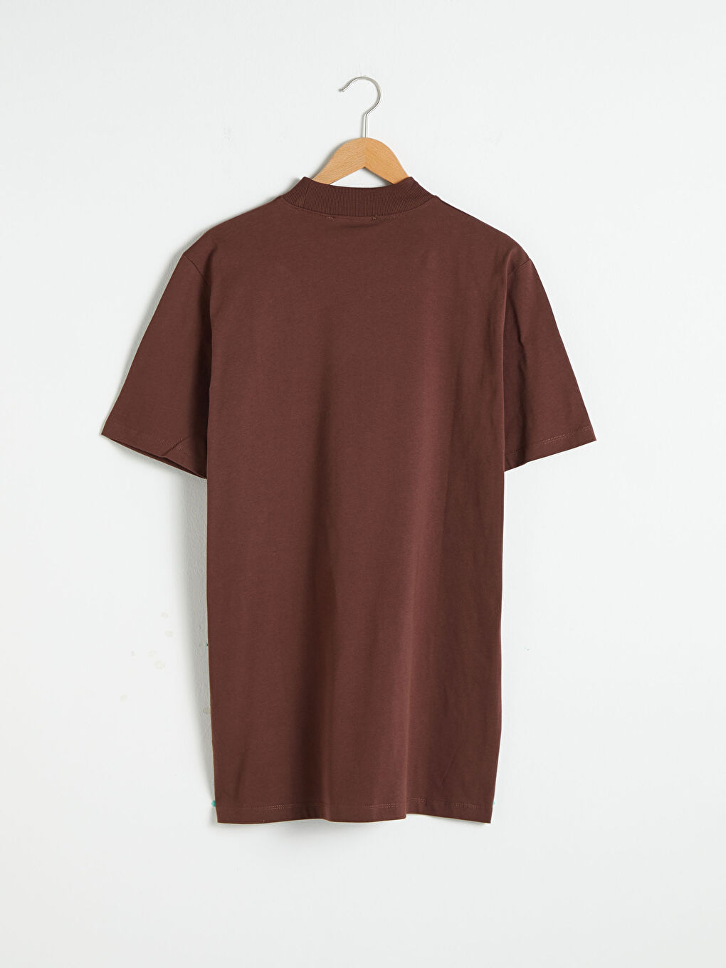 LCW Modest Stand-up Collar Short Sleeve Sweatshirt -0WHD16Z8-RFS