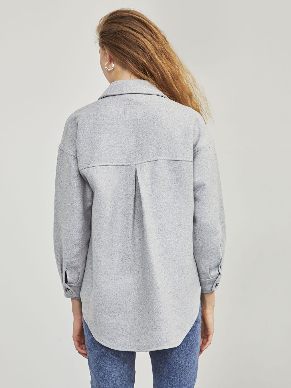XSIDE Wool Shirt Jacket -0WHD25Z8-KAV - LC Waikiki
