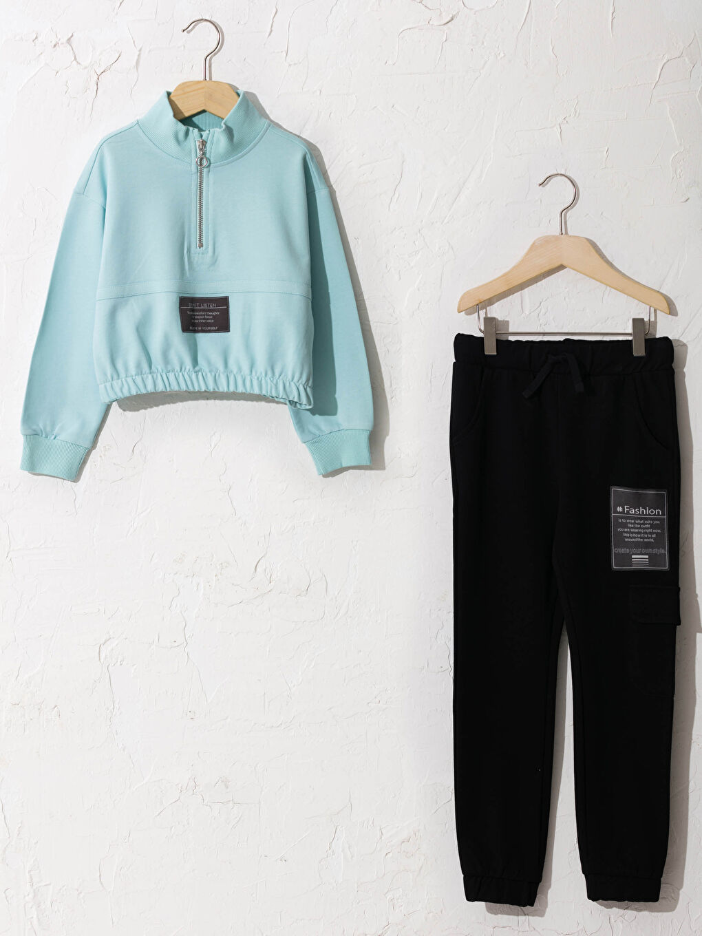 Sweat-shirt et Pantalon de Sport pour Fille