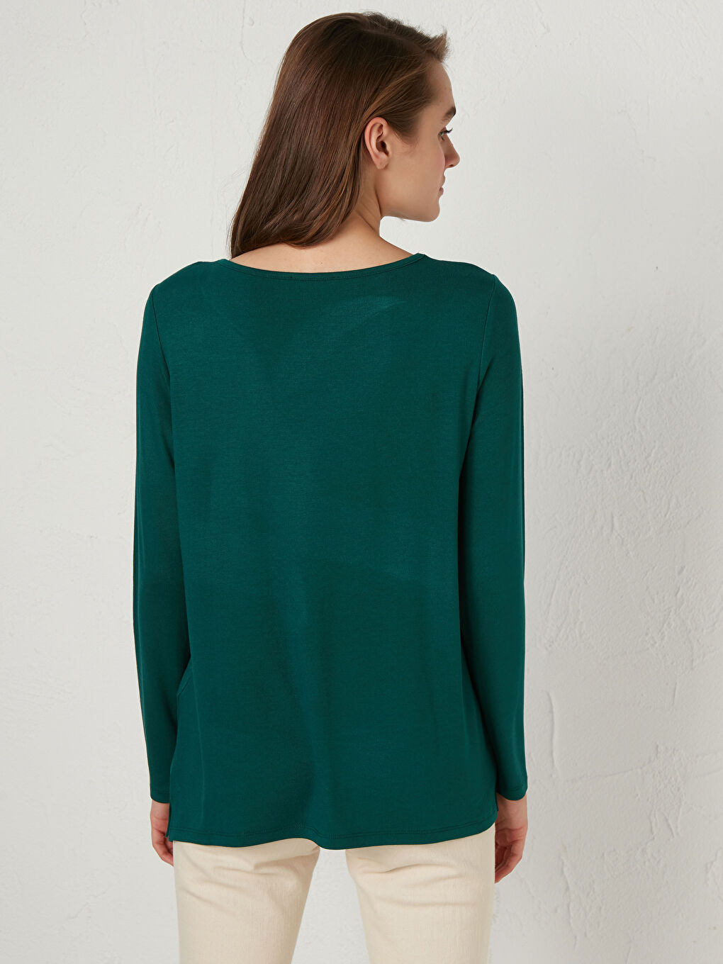 Applique Printed Viscose T-Shirt-2