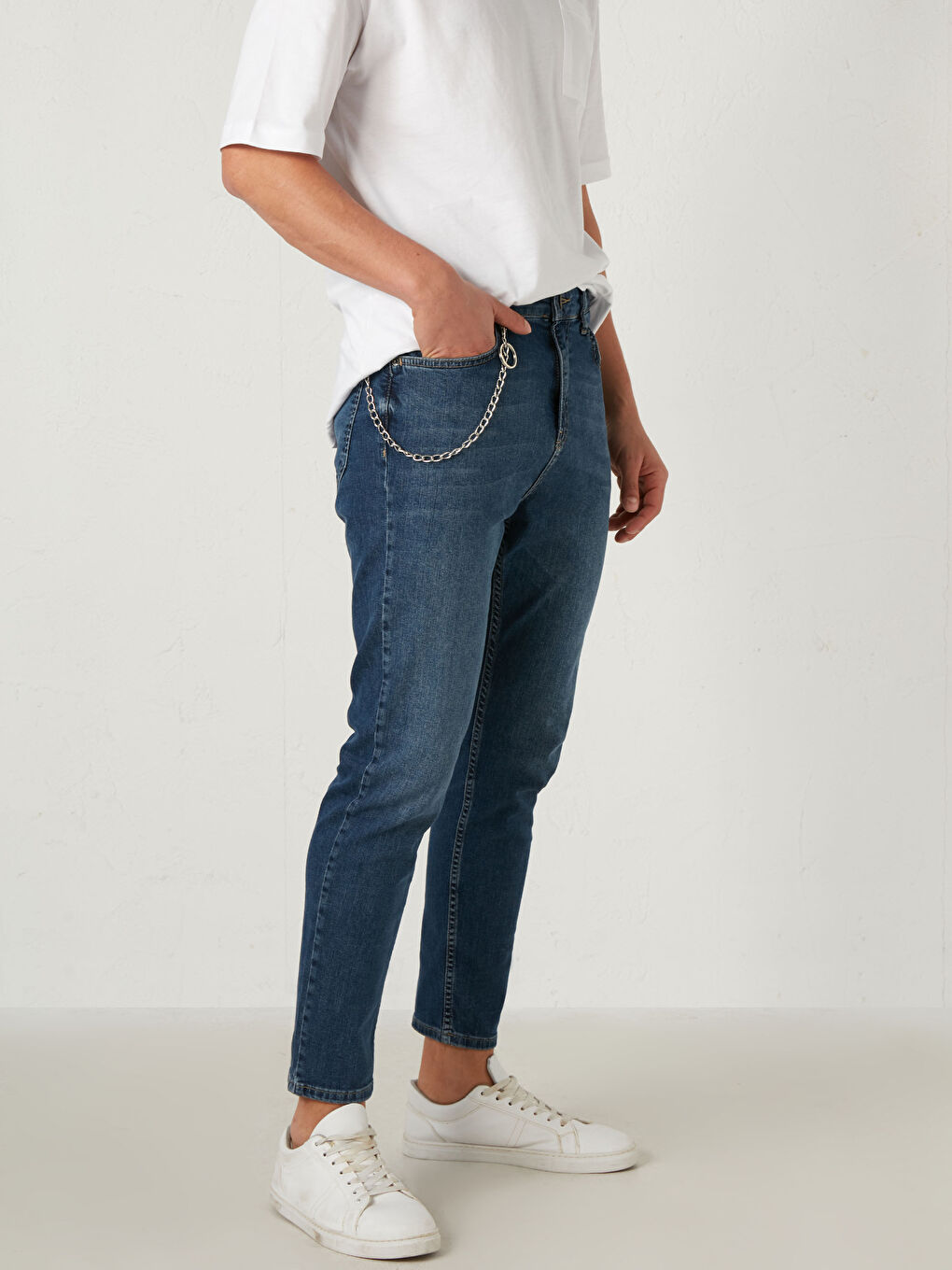 İndigo 730 Havuç Kalıp Jean Pantolon-3