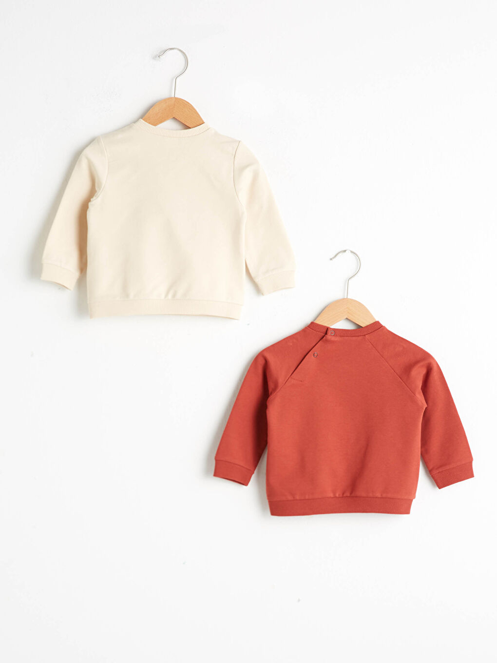 LCW baby Erkek Bebek Baskılı Sweatshirt 2'li -0WHD79Z1-KF6