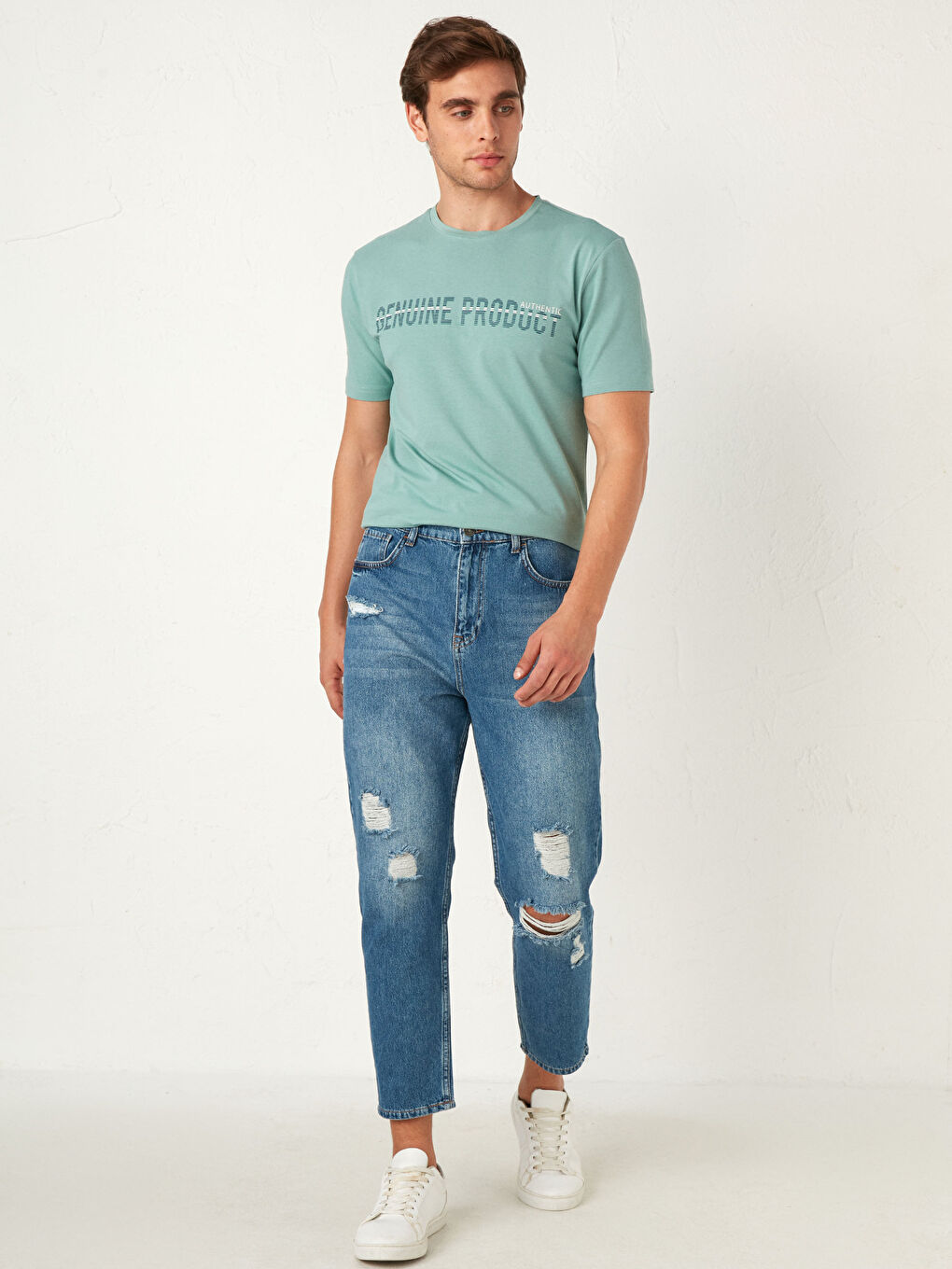 İndigo 710 Loose Fit Erkek Jean Pantolon-1