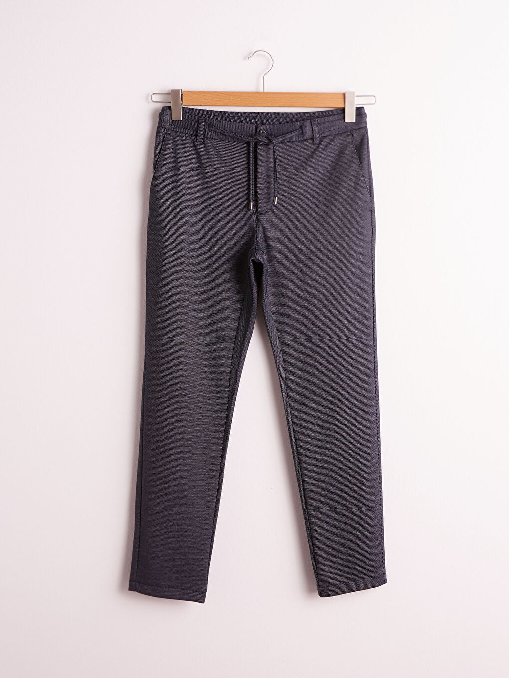 Lacivert Slim Fit Jogger Pantolon-3