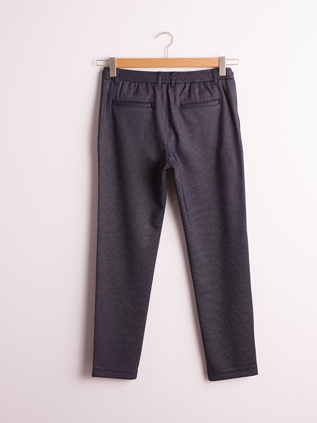Lacivert Slim Fit Jogger Pantolon-6