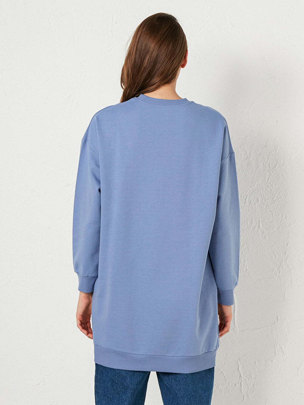 Mickey Mouse Printed Women's Sweatshirt Tunic-1