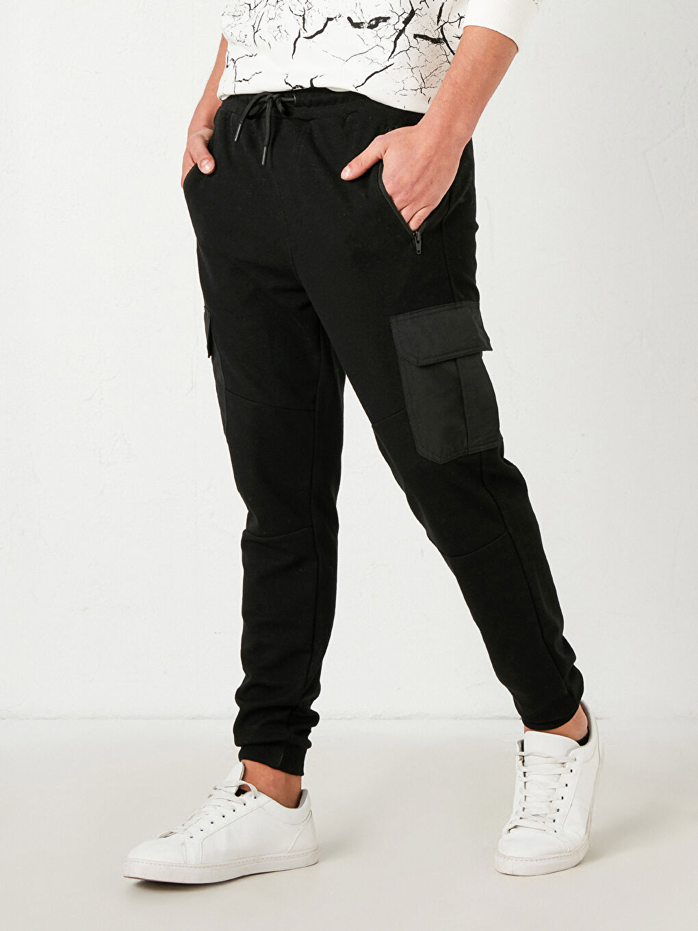 بنطلون رياضي جوجر بقصة عادية-2