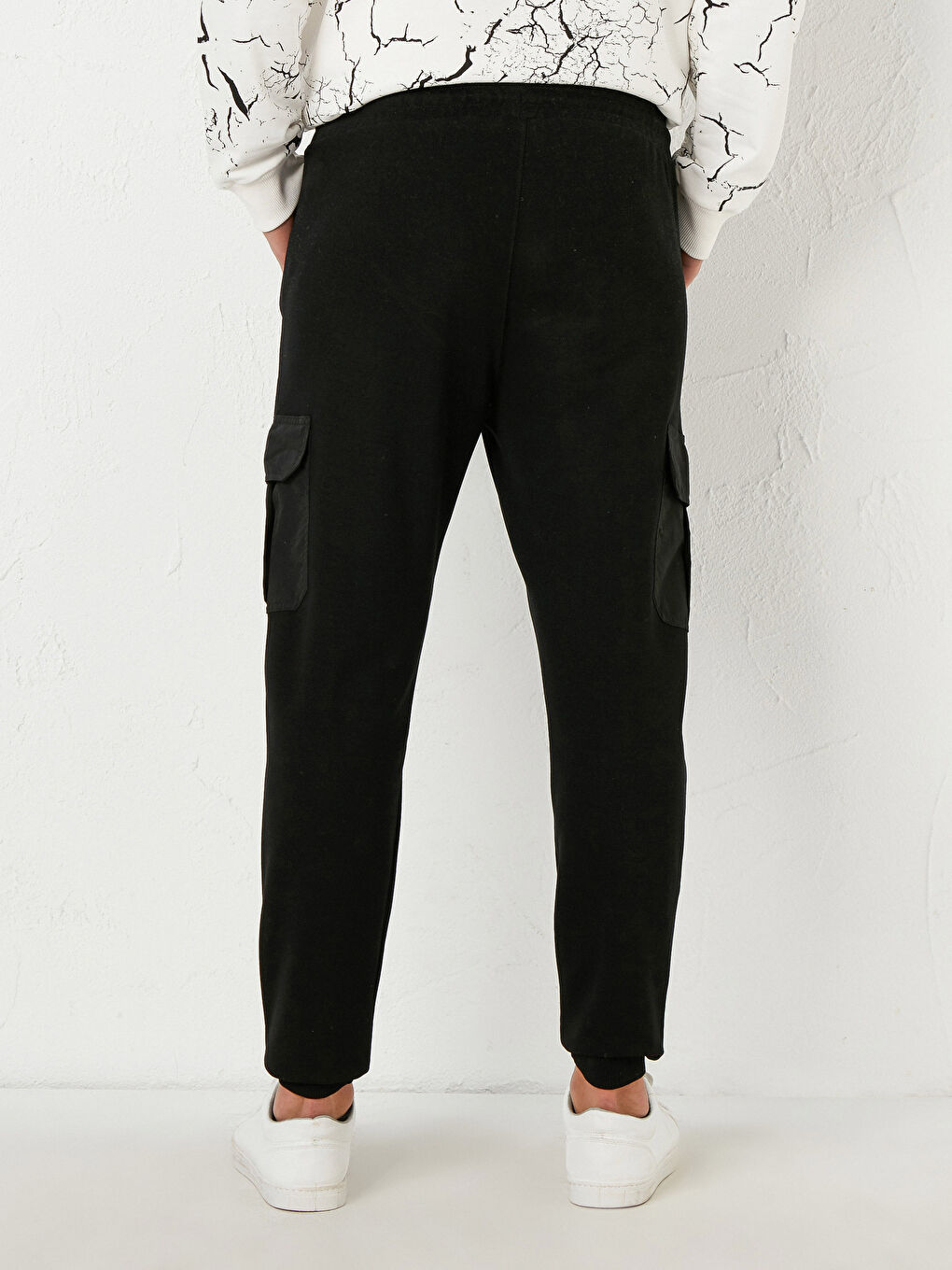 بنطلون رياضي جوجر بقصة عادية-4