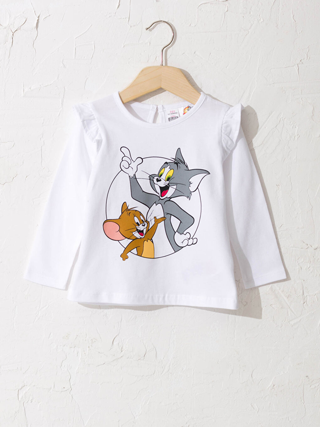 T-shirt imprimé Tom et Jerry pour bébé fille
