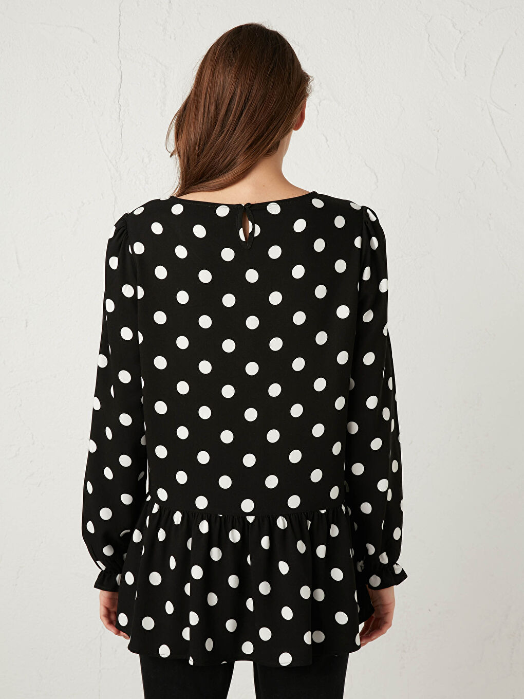 Chemisier de maternité à pois-5