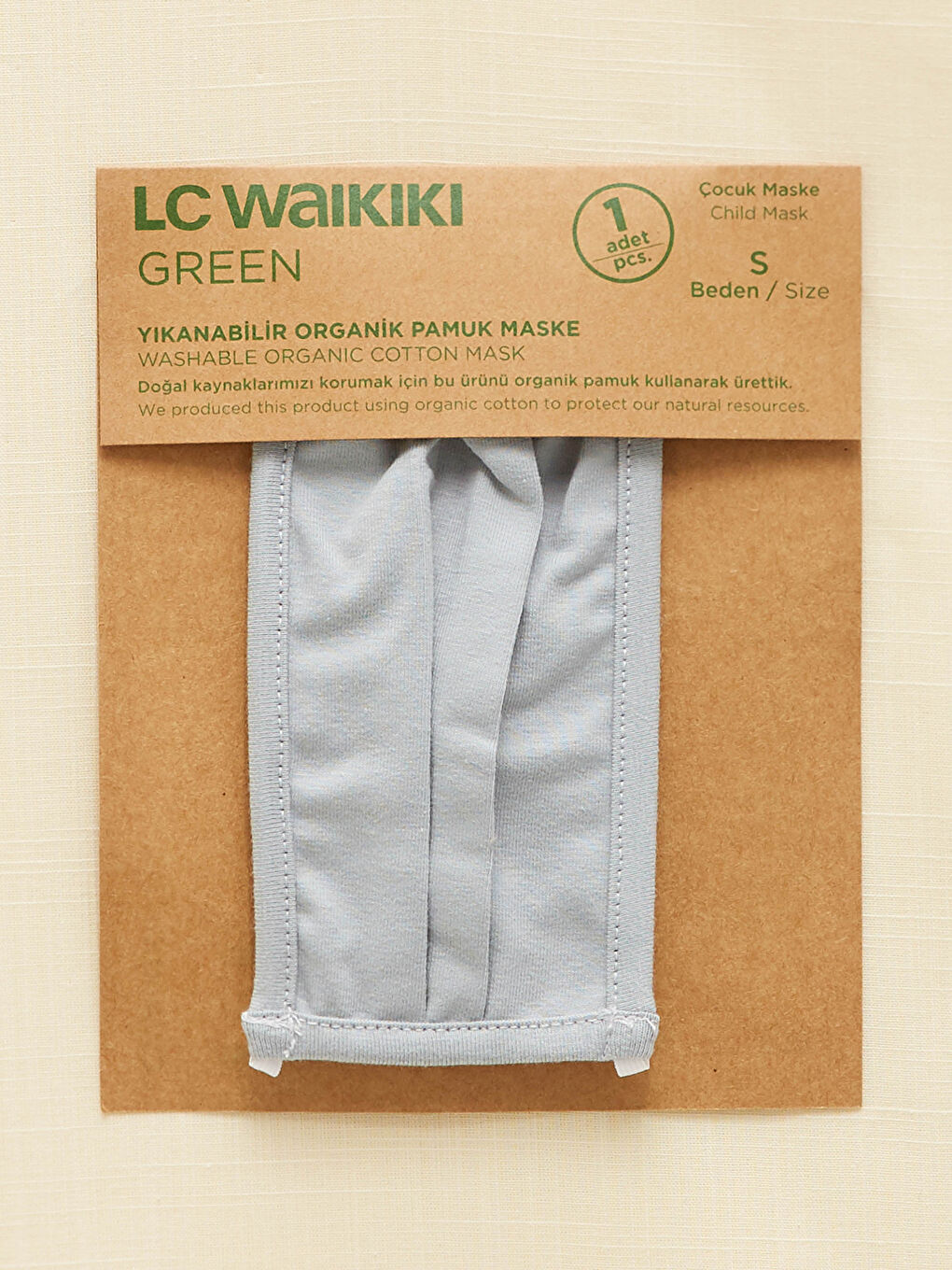 Masque GRIS Unisexe-1