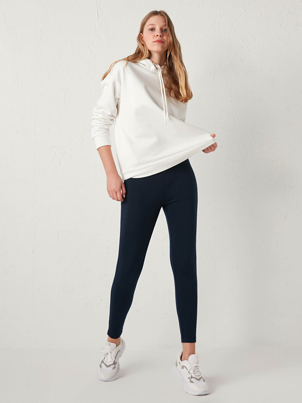 LCW Vision Women's Extra Slim Fit Ankle Length Stretchy Tights -0WHH14Z8-JCW