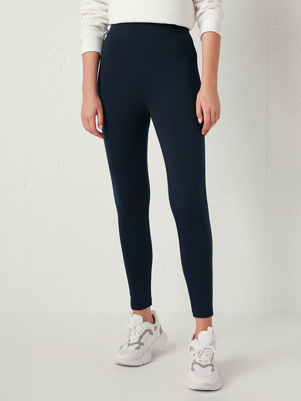 LCW Vision Women's Extra Slim Fit Ankle Length Stretchy Tights -0WHH14Z8-JCW
