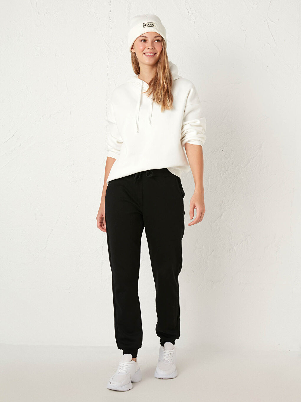 Elastic Waist Jogger Sweatpants-2