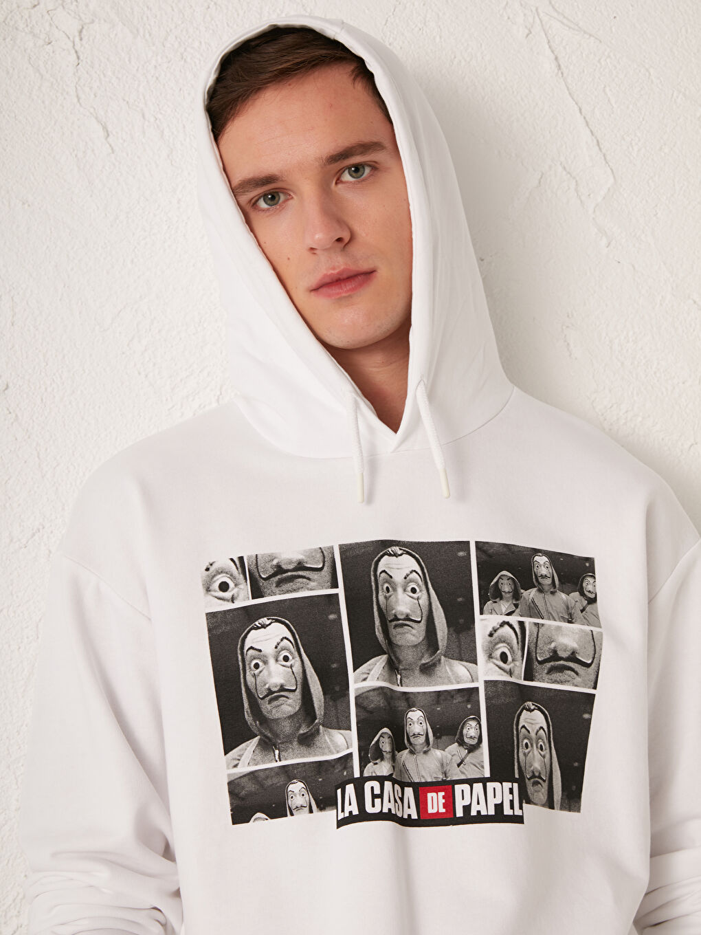 Hanorac Cu Glugă Imprimat La Casa De Papel-3