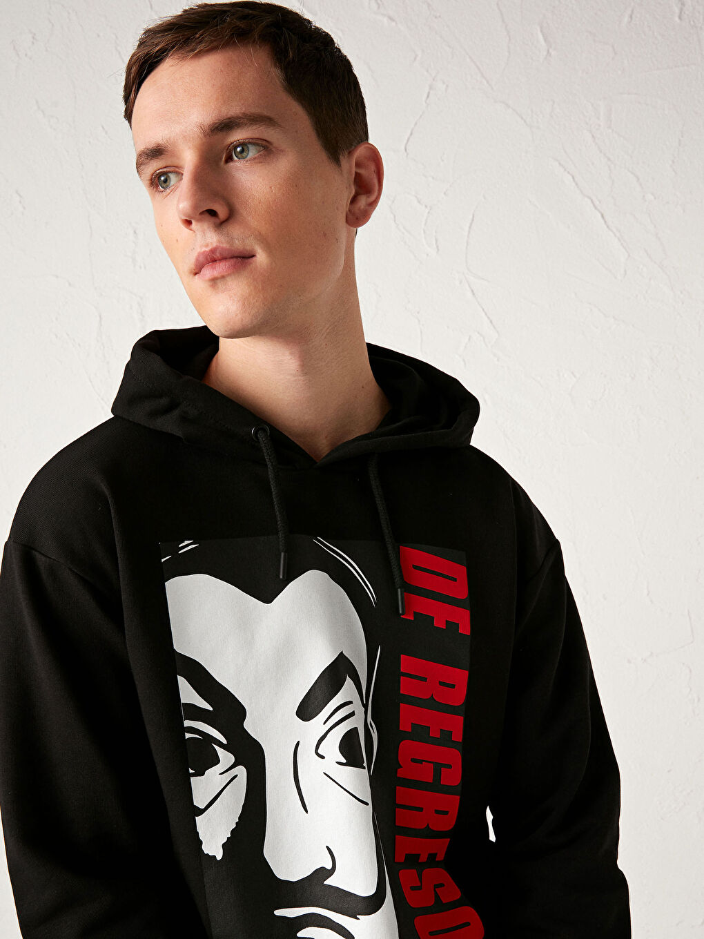 La Casa De Papel Printed Hooded Hoodie